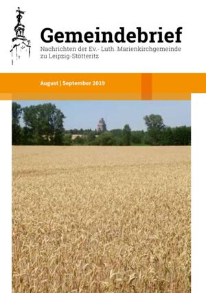 Gemeindebrief 2019 August - September