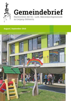 Gemeindebrief 2016 August - September