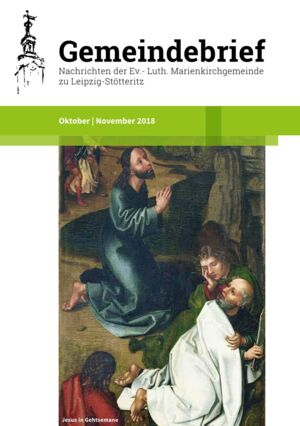 Gemeindebrief 2018 Oktober - November